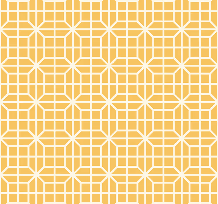 Rumeni roloji geometrijski vzorci - TenStickers