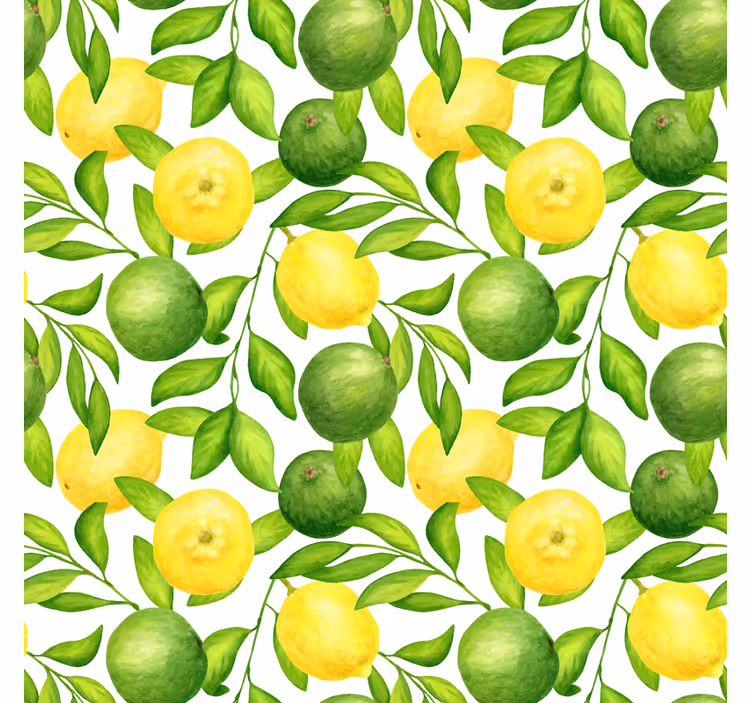 Rolo zavesa za dnevno sobo limone in limete - TenStickers