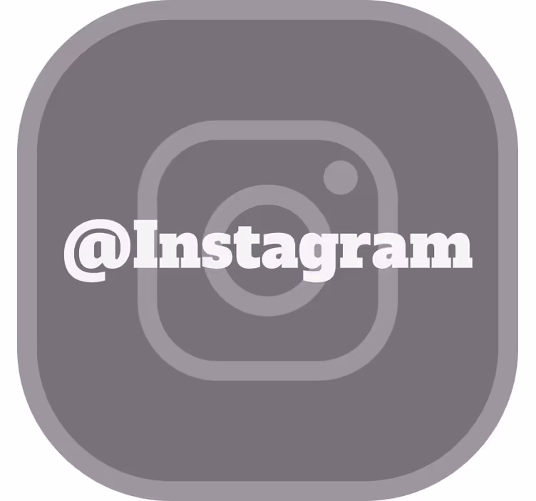 Sivo rolo zaveso tvoja instagram zgodba - TenStickers