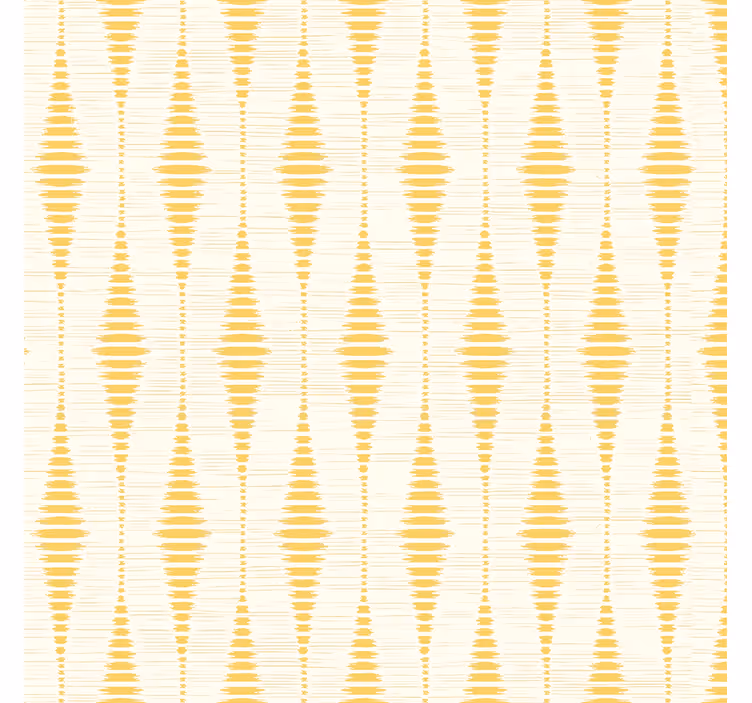 Sodobni senčilo rumeni rabaul ikat - TenStickers