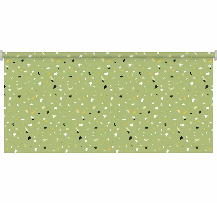 Zeleno rolo zaveso terrazzo zelena - TenStickers