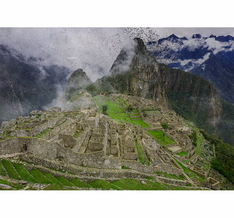 Rolo zavesa za dnevno sobo machu picchu - TenStickers