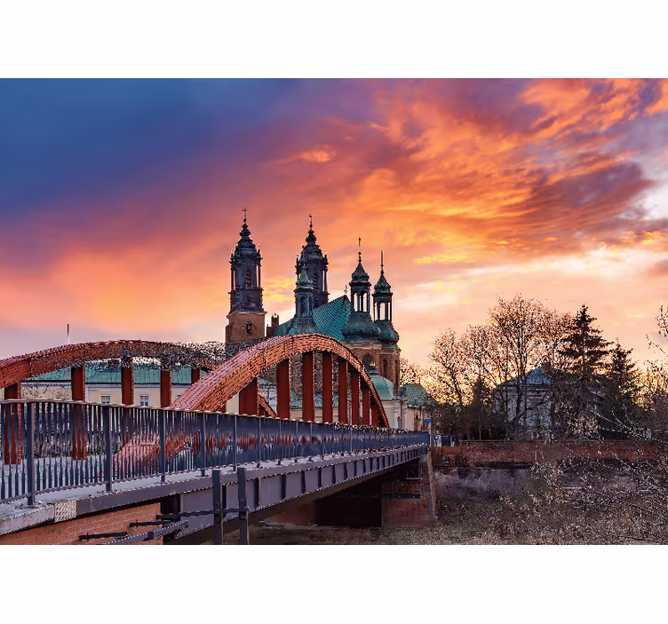 Rolo zavesa za dnevno sobo poznań - TenStickers