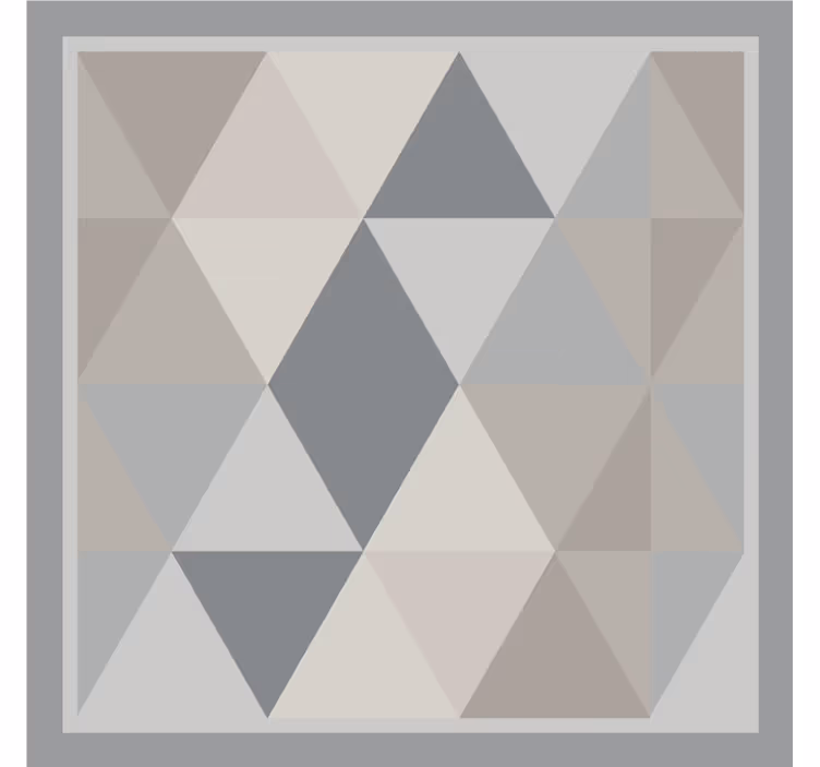 Sivo rolo zaveso s sivimi trikotniki pantone - TenStickers