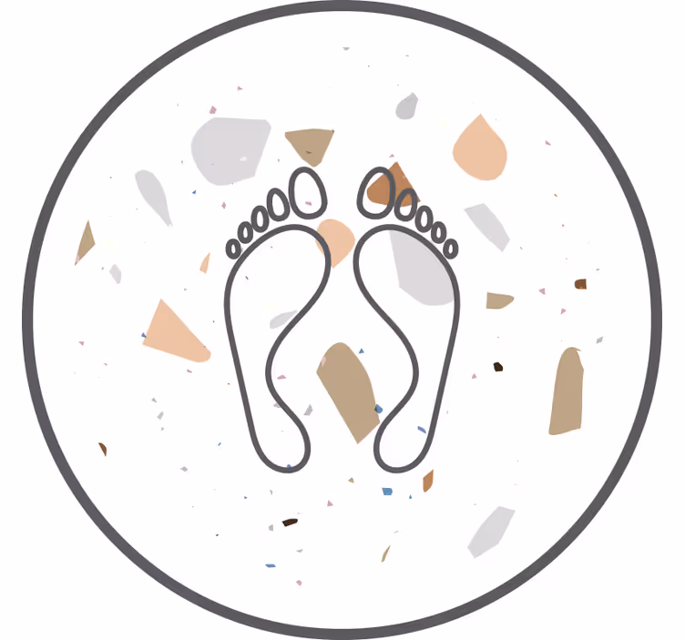 Bela rolo zavesa teracota odtisi - TenStickers