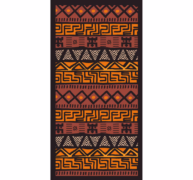 Rolo zavesa za spalnico afriškega sloga - TenStickers