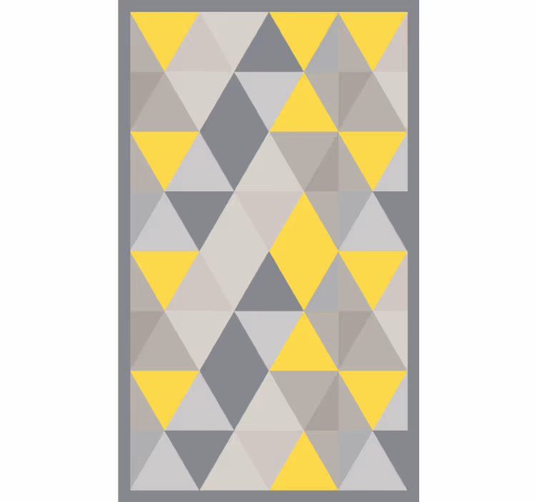 Rolo zavesa za spalnico pantone trikotniki - TenStickers