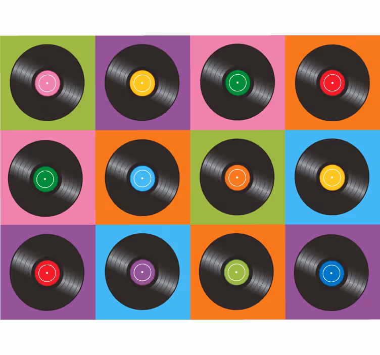 Rolo zavesa za spalnico vinilne plošče za kuhinjo - TenStickers