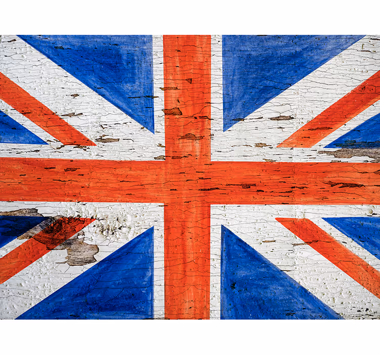 Rolo zavesa za spalnico urban stil britanske zastave - TenStickers