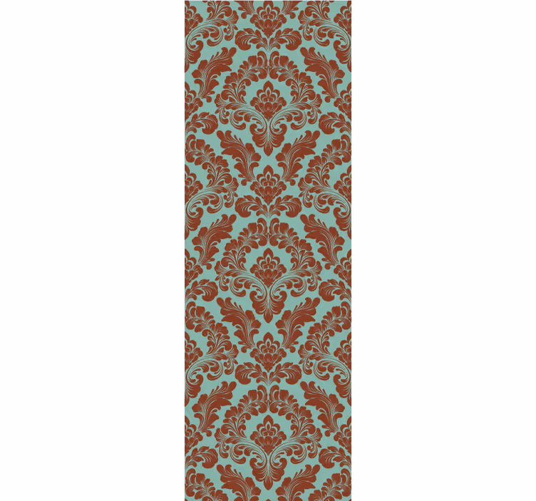 Letnik rolo senčilo elegantni damask vzorec - TenStickers