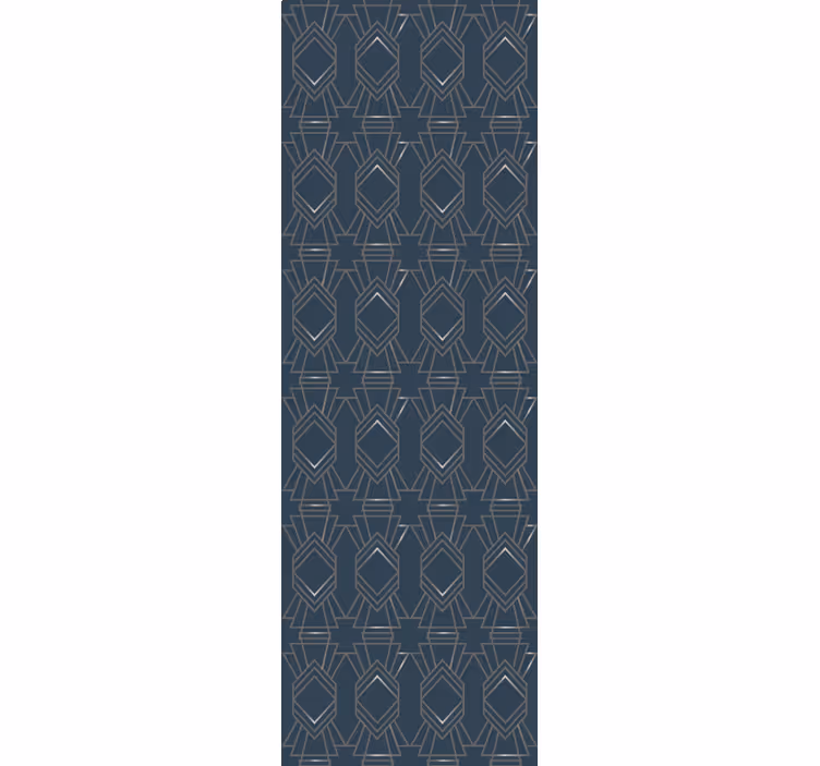 Letnik rolo senčilo art déco romb - TenStickers