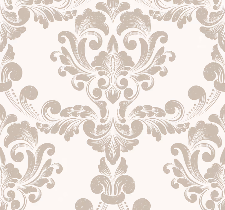 Letnik rolo senčilo damask vzorec - TenStickers