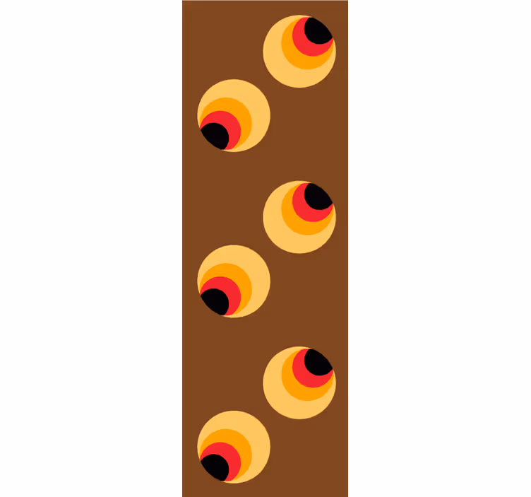 Letnik rolo senčilo pop oči - TenStickers