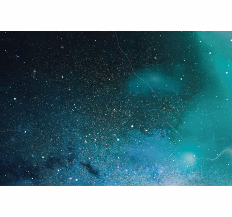 Rolo zavesa za dnevno sobo meteorski dež modro-zelene barve - TenStickers