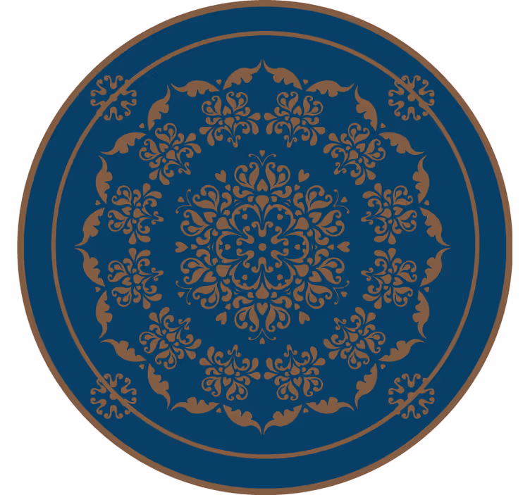 Rolo zavesa za spalnico velika starinska mandala - TenStickers