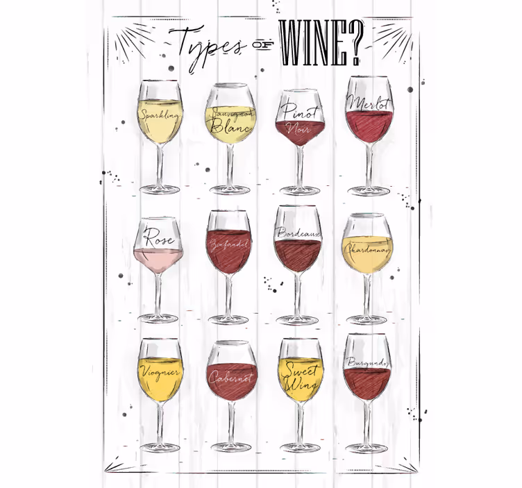 Rolo zavesa za spalnico rdeče vino - TenStickers