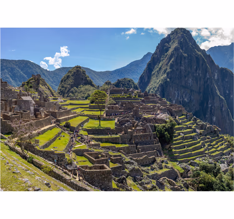 Rolo zavesa za spalnico ruševine machu picchu - TenStickers