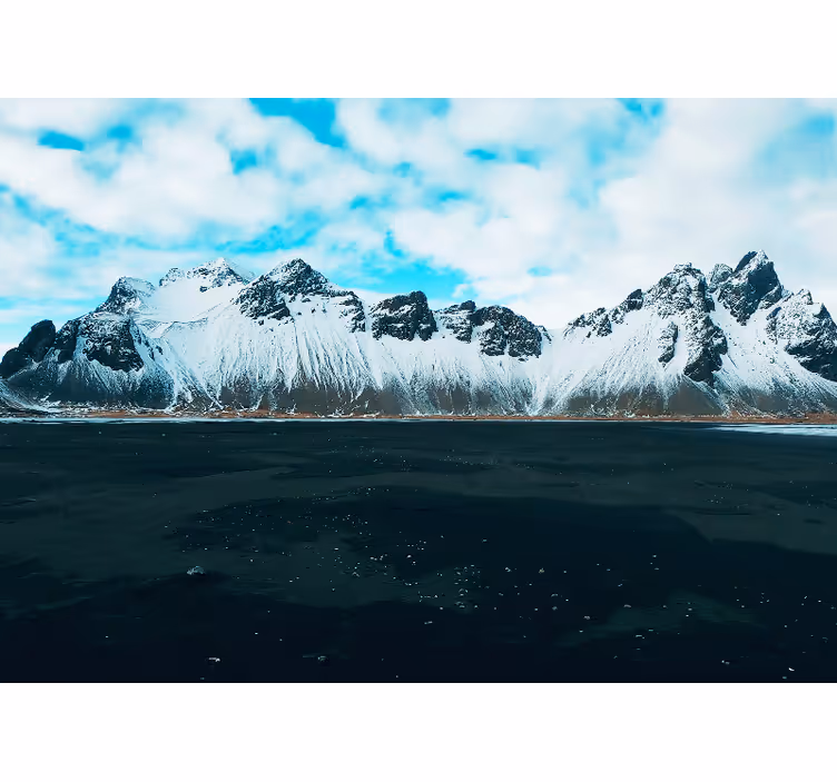 Rolo zavesa za spalnico gorske planine vestrahorn - TenStickers