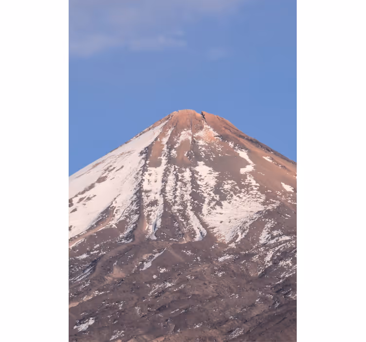 Rolo zavesa za dnevno sobo gorska gora teide - TenStickers