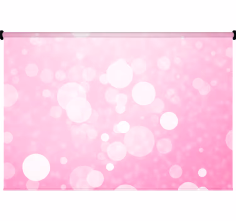 Rolo zavesa za spalnico roza bokeh ozadje - TenStickers