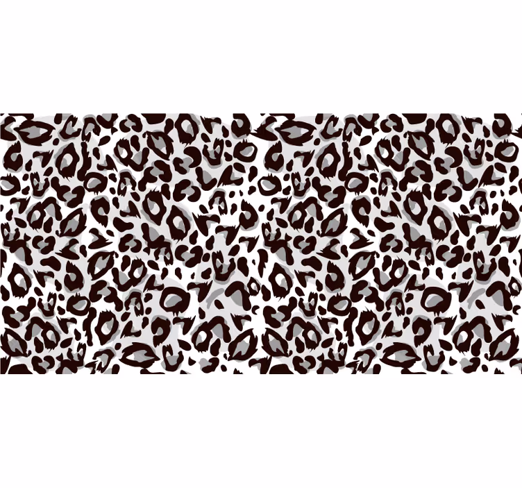 Rolo zavesa za spalnico črni leopard - TenStickers