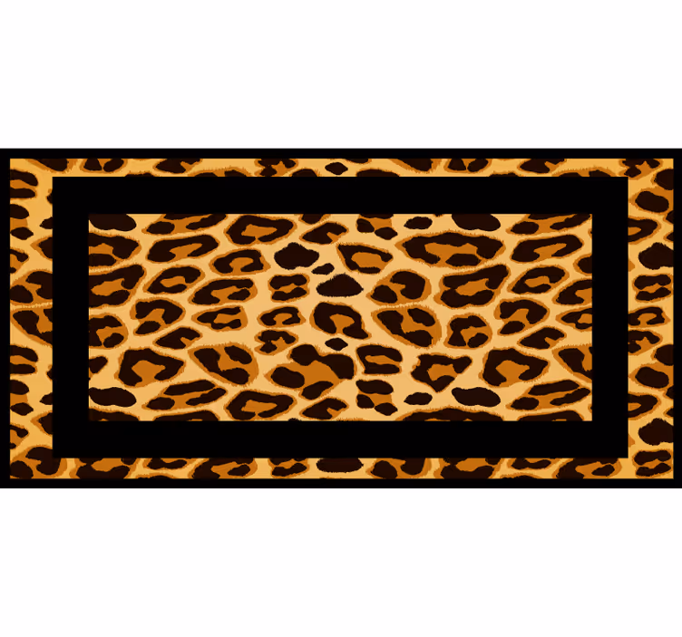 Rolo zavesa za spalnico klasični oranžni tiger - TenStickers