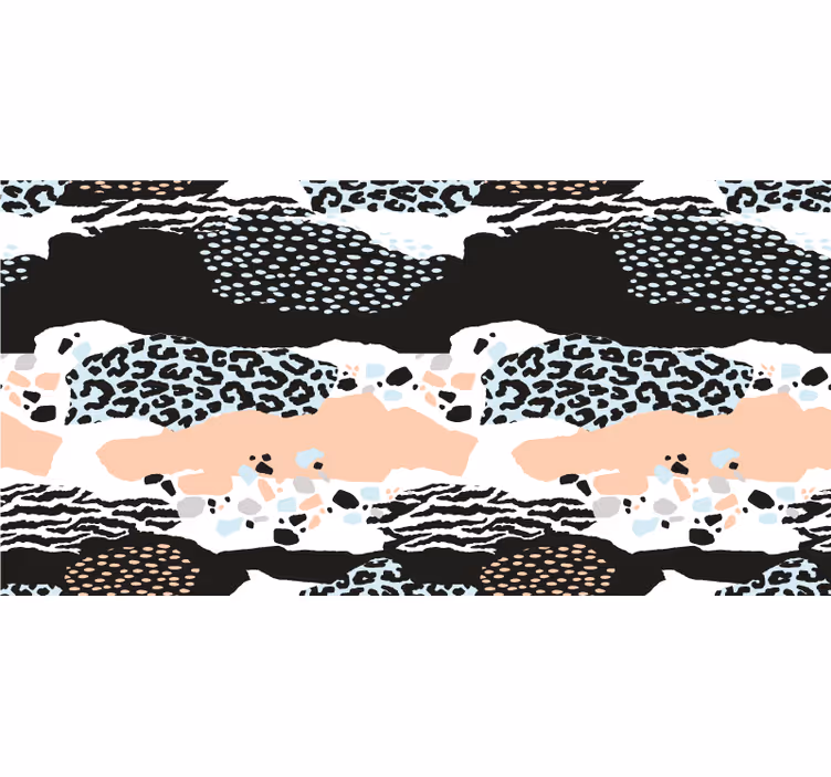 Rolo zavesa za spalnico elegantna leopardja koža - TenStickers