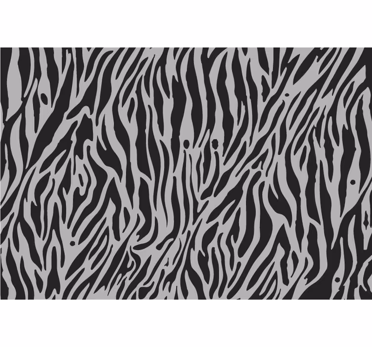 Rolo zavesa za spalnico sivo zebra - TenStickers