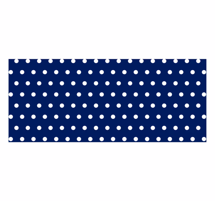 Rolo zavesa za spalnico bele pike - TenStickers