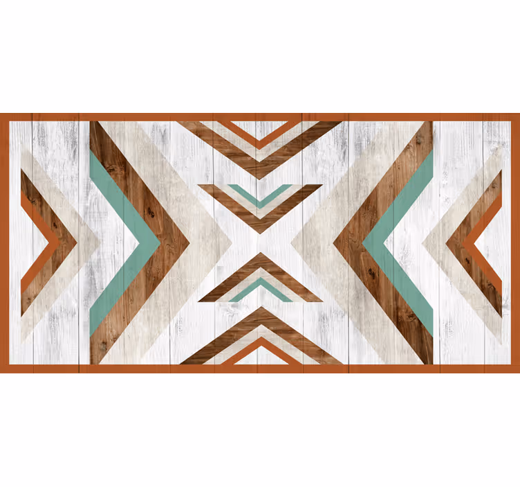 Rolo zavesa za spalnico leseni boho aztec - TenStickers