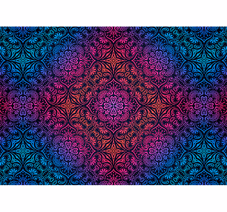 Rolo zavesa za spalnico boemska mandala mantra - TenStickers