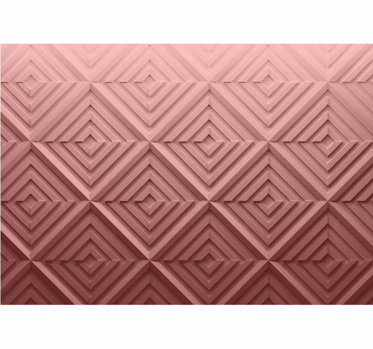 Rolo zavesa za spalnico v roza 3d geometrijski abstrakciji - TenStickers