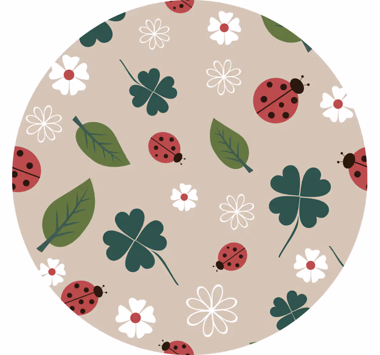 Otroška rolo senčila listi z metuljčkom - TenStickers