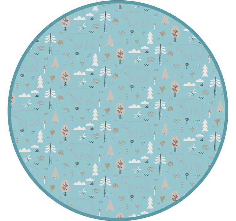 Otroška rolo senčila v geometrijskem nordijskem slogu - TenStickers