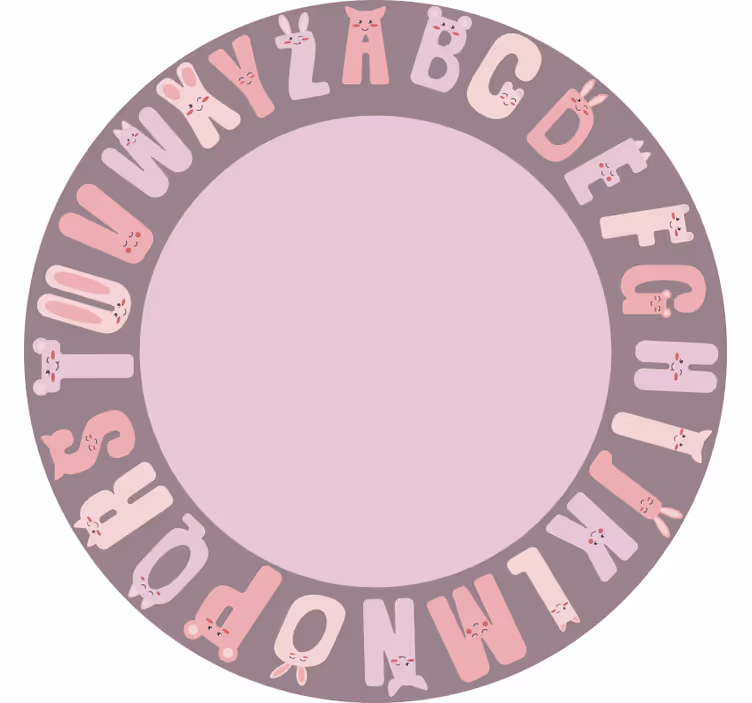 Otroška rolo senčila krogla abeceda - TenStickers