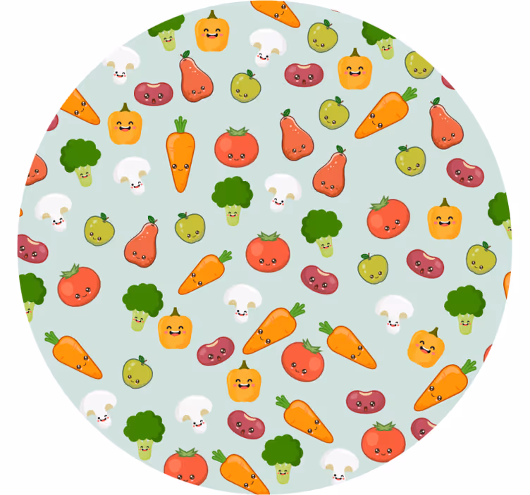 Otroška rolo senčila anime zelenjava - TenStickers