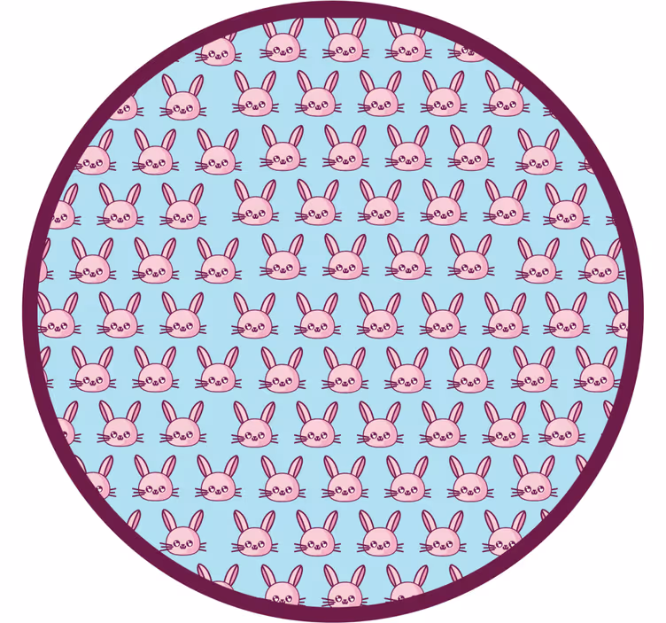 Otroška rolo senčila anime zajčki - TenStickers