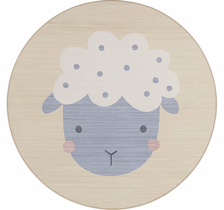 Otroška rolo senčila bež ovčka - TenStickers