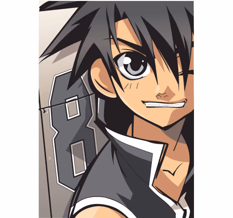 Otroška rolo senčila anime vinilni plakat - TenStickers