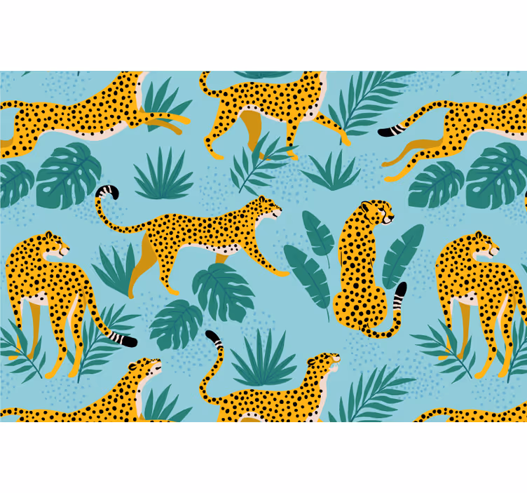 Otroška rolo senčila leopardji safari - TenStickers