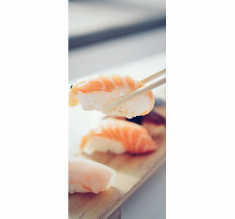 Rolo zavesa za kuhinjo sushi kuhinja - TenStickers