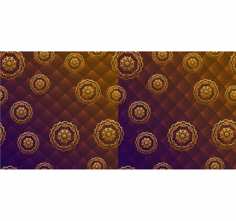 Rolo zavesa za spalnico večbarvna elegantna mandala - TenStickers