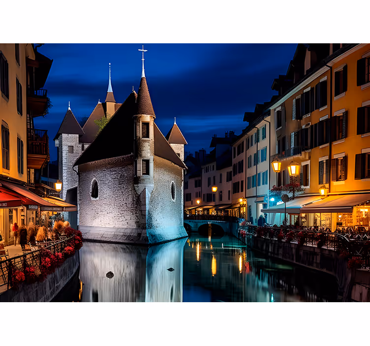 Rolo zavesa za dnevno sobo annecy - TenStickers