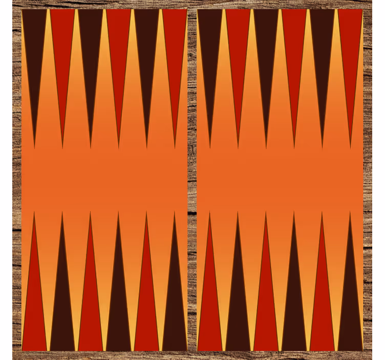 Otroška rolo senčila vinilna preproga backgammon - TenStickers