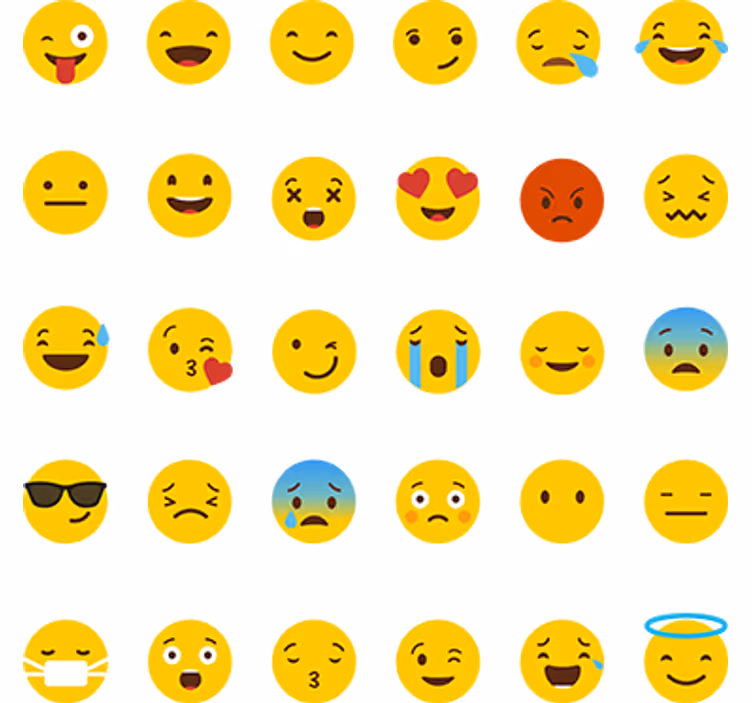 Rolo zavesa za najstnika kolekcija nalepk ikone whatsapp - TenStickers