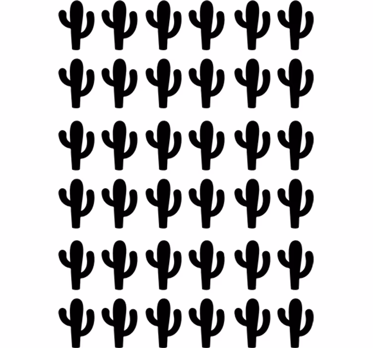 Rolo zavesa za najstnika nalepke kaktus - TenStickers