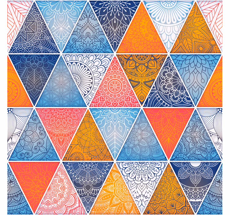 Rolo zavesa za najstnika geometrijska mandala - TenStickers
