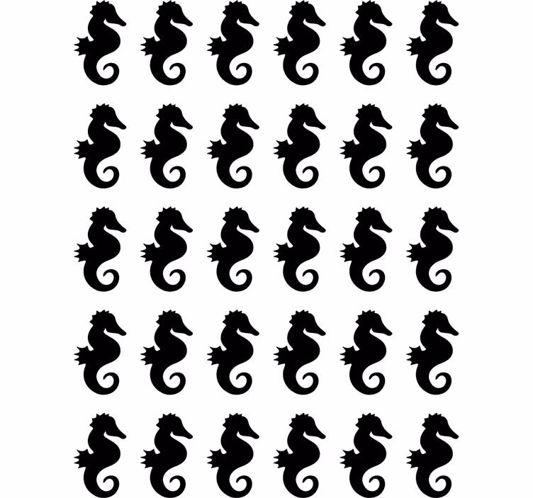 Rolo zavesa za najstnika morski konjiček - TenStickers