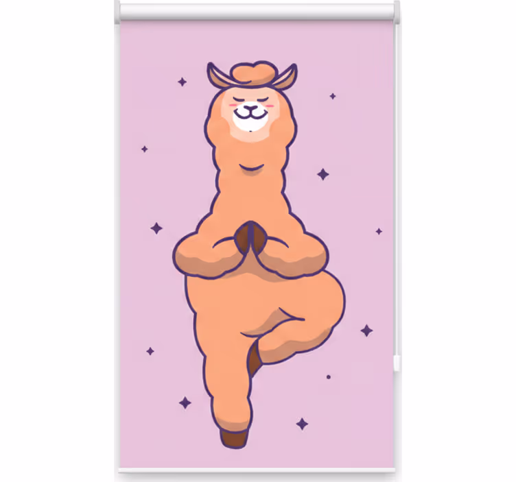 Rolo zavesa za najstnika fitnes lama - TenStickers
