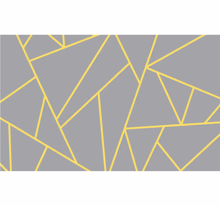 Sivo rolo zaveso pantone trikotniki dva - TenStickers